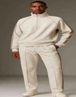 Men's Pajama Set (Black, M)