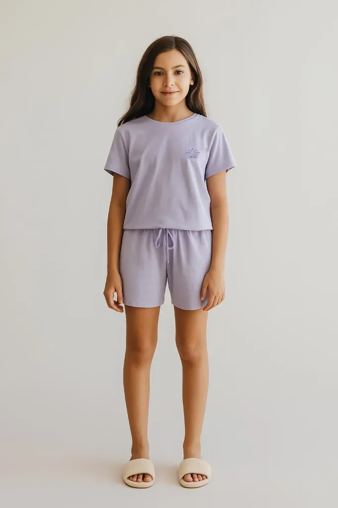 [COT25 - 002-1] lavandula summer pjs
100% Egyptian Cotton